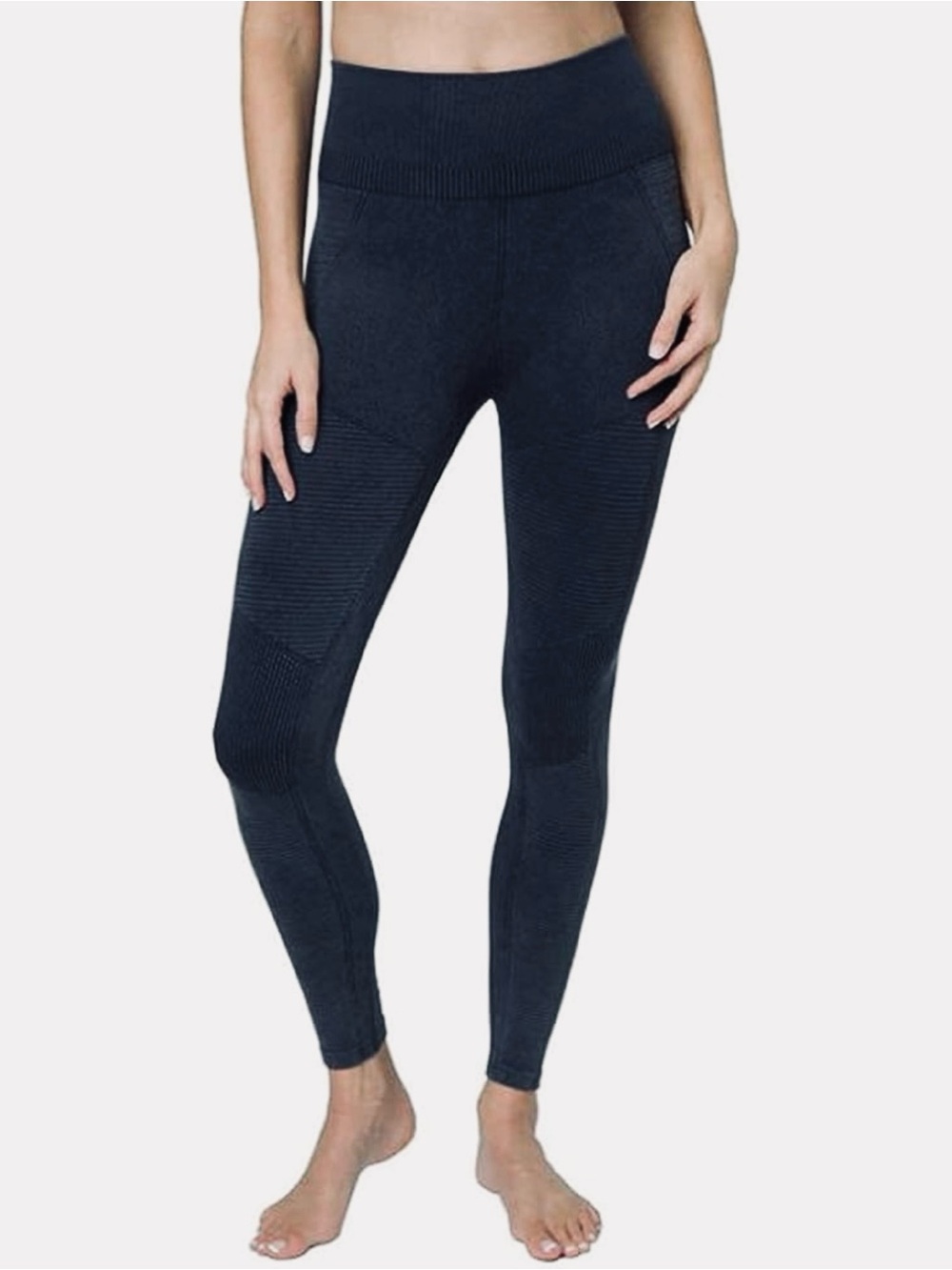 Tuff Athletics Women's High Waist Leggings in Black